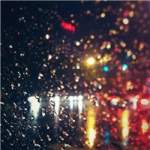 好看唯美的雨景微信头像图片