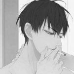 QQ伤感的男头丧系动漫图片