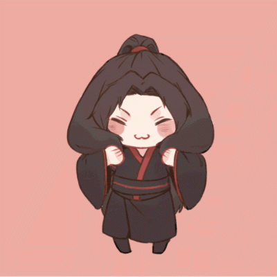 魔道祖师情头q版分开