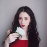 唯美高清很漂亮穿红色衣服的头像图片