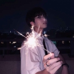 烟花棒头像男高清图片