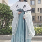 不露脸的古风汉服女头部位图片