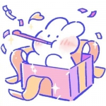 兔子卡通可爱好看高清的图片