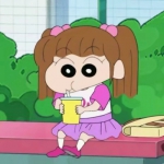 可爱的蜡笔小新情头一左一右