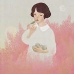 简约好看高清的清新文艺手绘女头