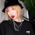 个性高清霸气超拽的染发系女头图片