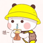 卡通版的可爱喝肥宅水高清头像图片