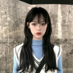 闺蜜好看高清的2张分开真人头像