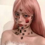霸气高清个性的混网女头染发图片