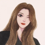 2024唯美高清清新简约的流行手绘头像女生图片