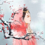 动漫有意境的唯美古风女子高清头像图片