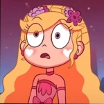 俏皮可爱的星蝶公主高清头像图片