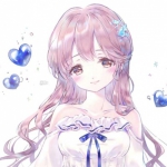 动漫少女好看高清的闺蜜分开头像图片