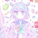 动漫酷酷的好看高清的闺蜜头像图片