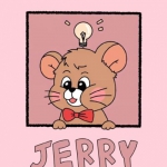 情头高清可爱的tom和jerry一左一右