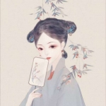 唯美好看高清的古风美人精致手绘头像图片