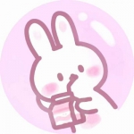 萌萌哒的可爱卡通兔子高清头像图片