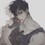帅气高清成熟感十足的酷味动漫男头图片