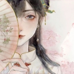 唯美好看的手绘古风女头高清图片