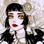 伤感高清唯美的忧郁动漫少女头像图