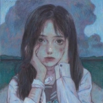 QQ高清唯美的伤感漫画头像女生图片