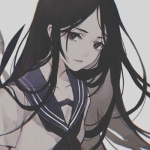 动漫超仙滤镜高清女头图片