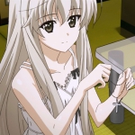 动漫好看高清的穹妹自截头像图片