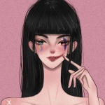 动漫超A冷艳高清女头图片