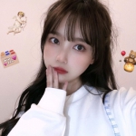 qq女头真人可爱高清图片