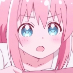 粉色系好看高清的可爱动漫女头图片