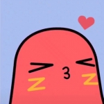 可爱的红小豆卡通高清头像图片