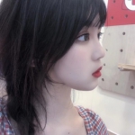 微信高清可爱系风格真人女头图片