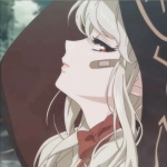 动漫侧脸好看高清的女生单人头像图片