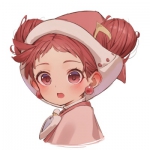 呆萌高清仙气可爱动漫女头图片