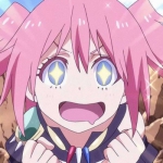 微信可爱高清粉色头发动漫女头图片