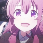 动漫粉色系高清女头图片