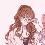 微信闺蜜动漫一左一右高清头像图片