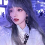 微信高清原宿个性风格女头图片
