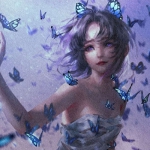 很火2024女头二次元图片