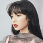 仙气飘飘高清温柔的女头图片