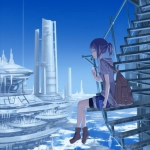 动漫游戏意境女头图片