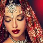 异域风情印度新娘头像图片