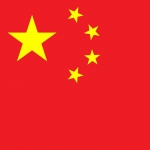 很美中国红五星红旗头像图片