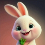 可爱小兔子头像图片